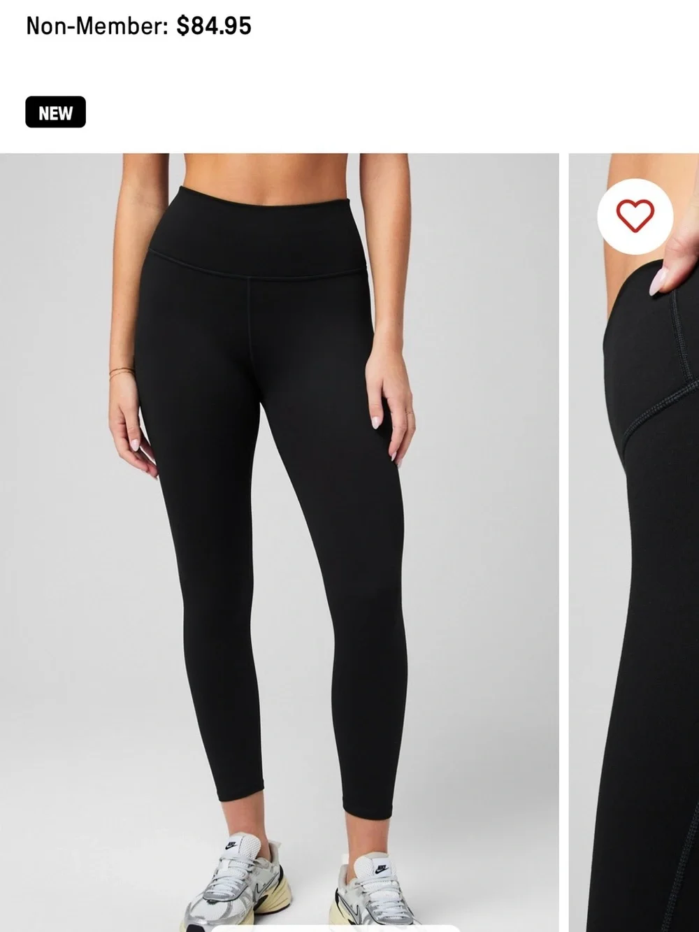 Fabletics Black Athletic Leggings